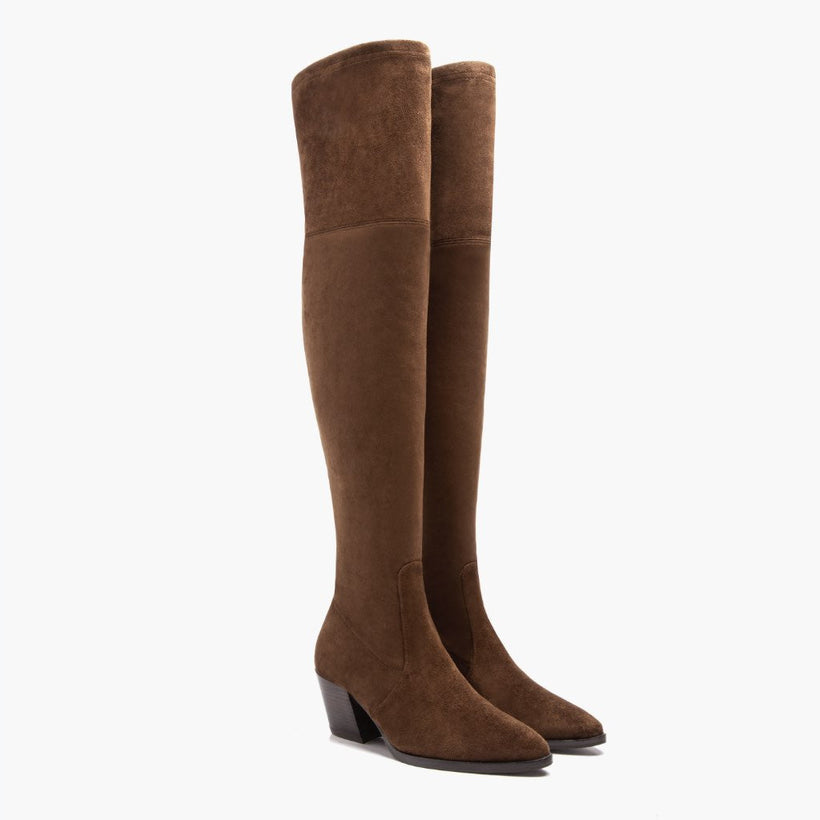 Tempest Espresso Leather Boots