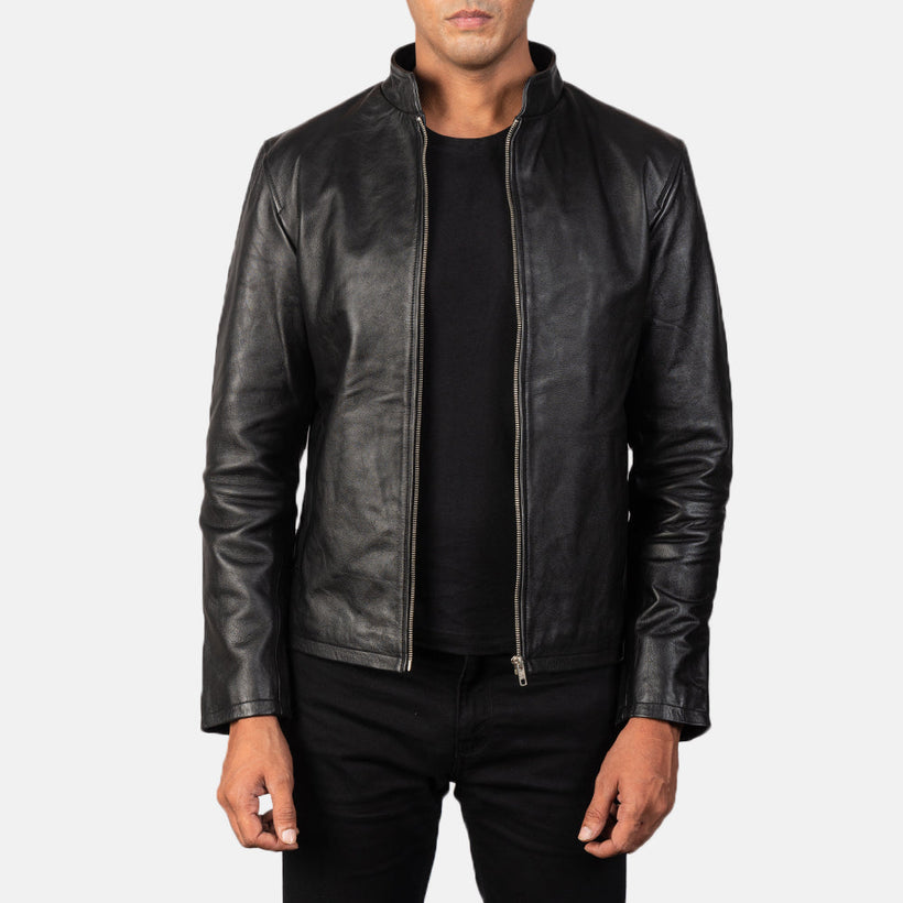 Alex Leather Biker Jacket