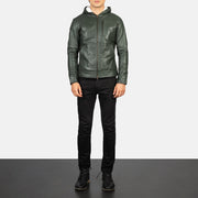 Baston Leather Bomber Jacket – alternate product view 3