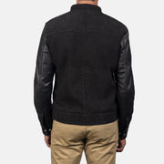 Authentic Goatskin Suede with Suede Finish Grain Texture &amp; Heavy-Duty Seam Stitching Detail