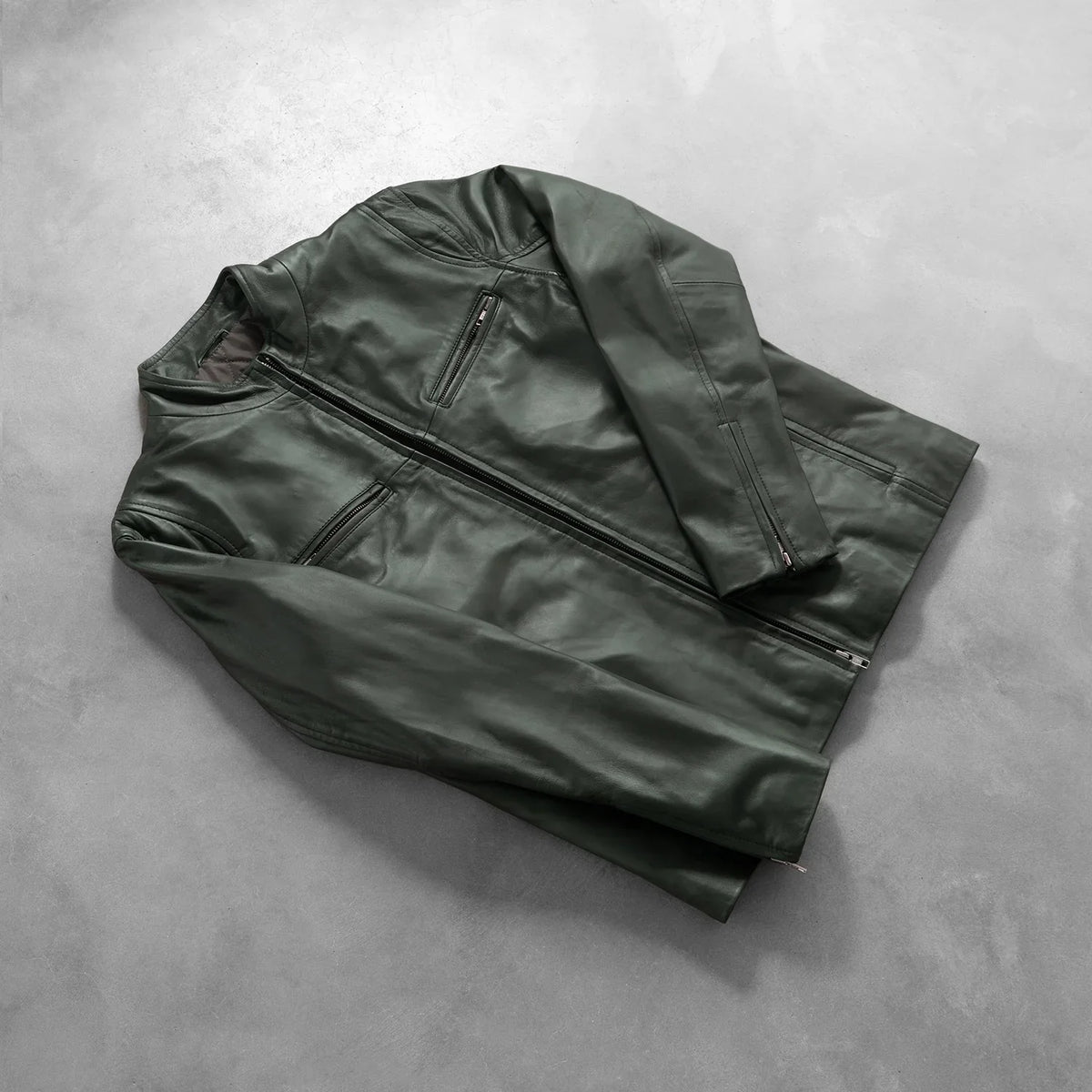 
Ionic Leather Biker Jacket – alternate product view 8