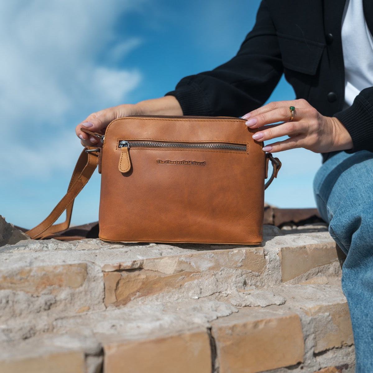 
Everyday Carry Perspective Showing Ergonomic Grab Handle & Strap Comfort