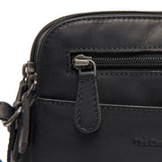 
Classic 100% Full-Grain leather Bag - Rear Perspective Showing Reinforced Leather Straps & Stitching