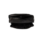 Close-Up Detail of Classic Collar &amp; Heavy-Duty Zipper Hardware on Bryan Black Puffer Vest For Men