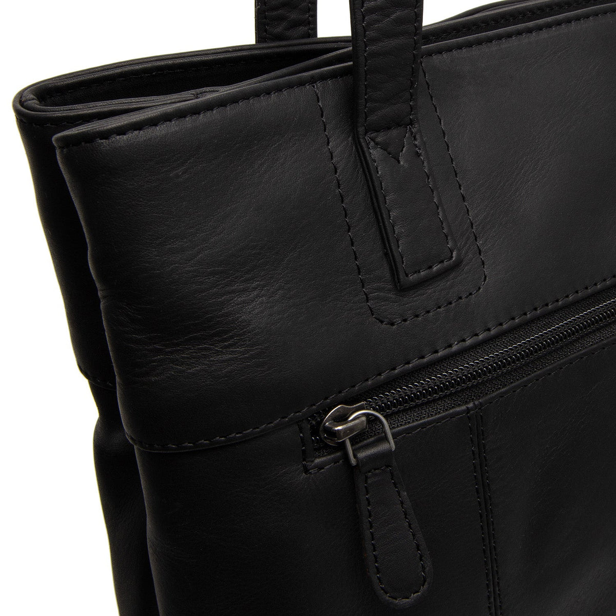 Interior View Showing Dedicated Padded Laptop Sleeve & Multi-Compartment Organization