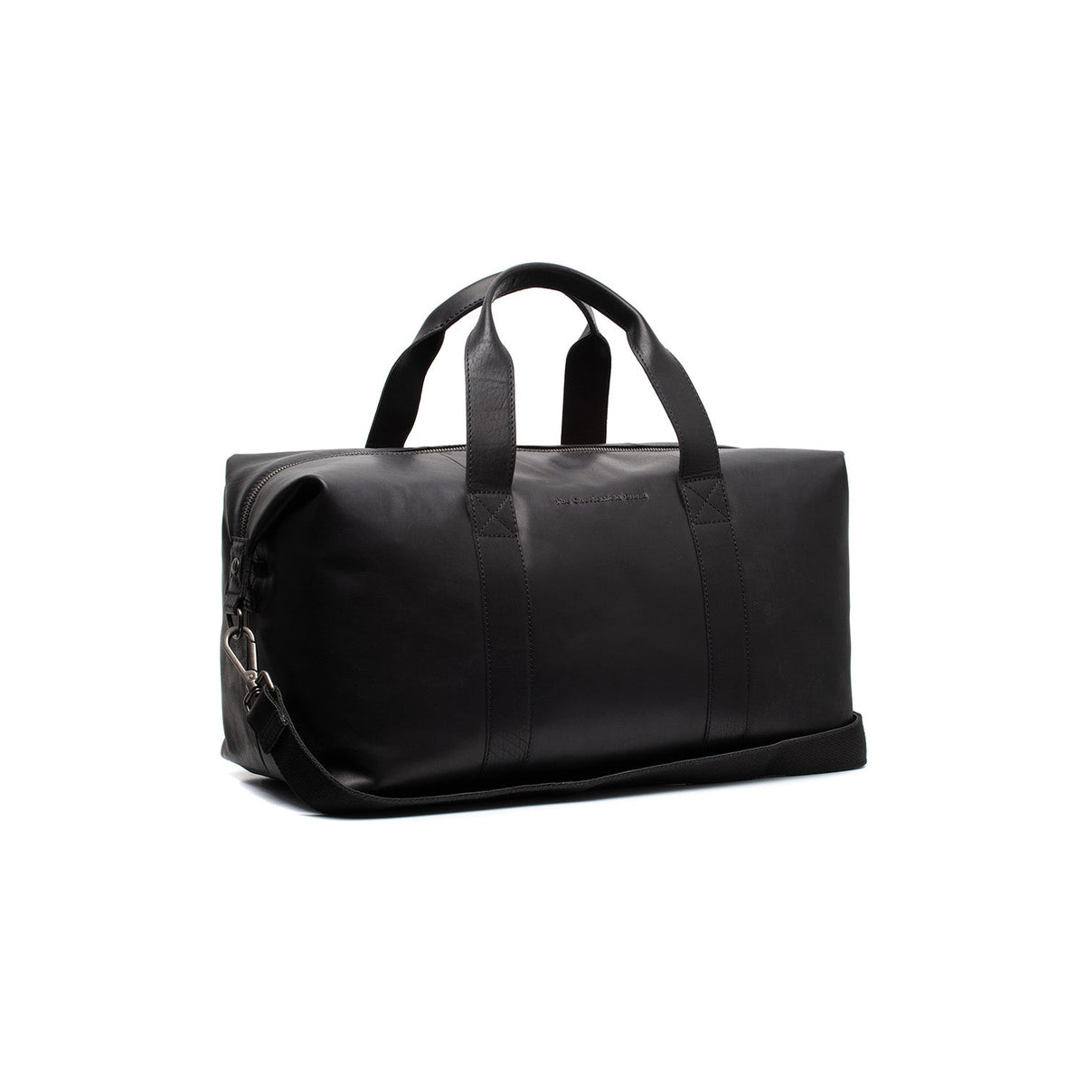 Conor Full-Grain Leather Weekender Bag in Classic 100% Full-Grain Leather - Full Exterior Front Profile View | Buy Online